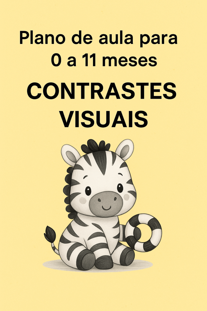 Plano de Aula Creche Integral - Contrastes visuais (0 a 11 meses)