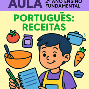 Plano de Aula 2º  Ano Fundamental- Português -Receita