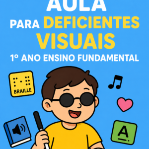 Plano de aula de Português - Educação Especial para deficientes visuais