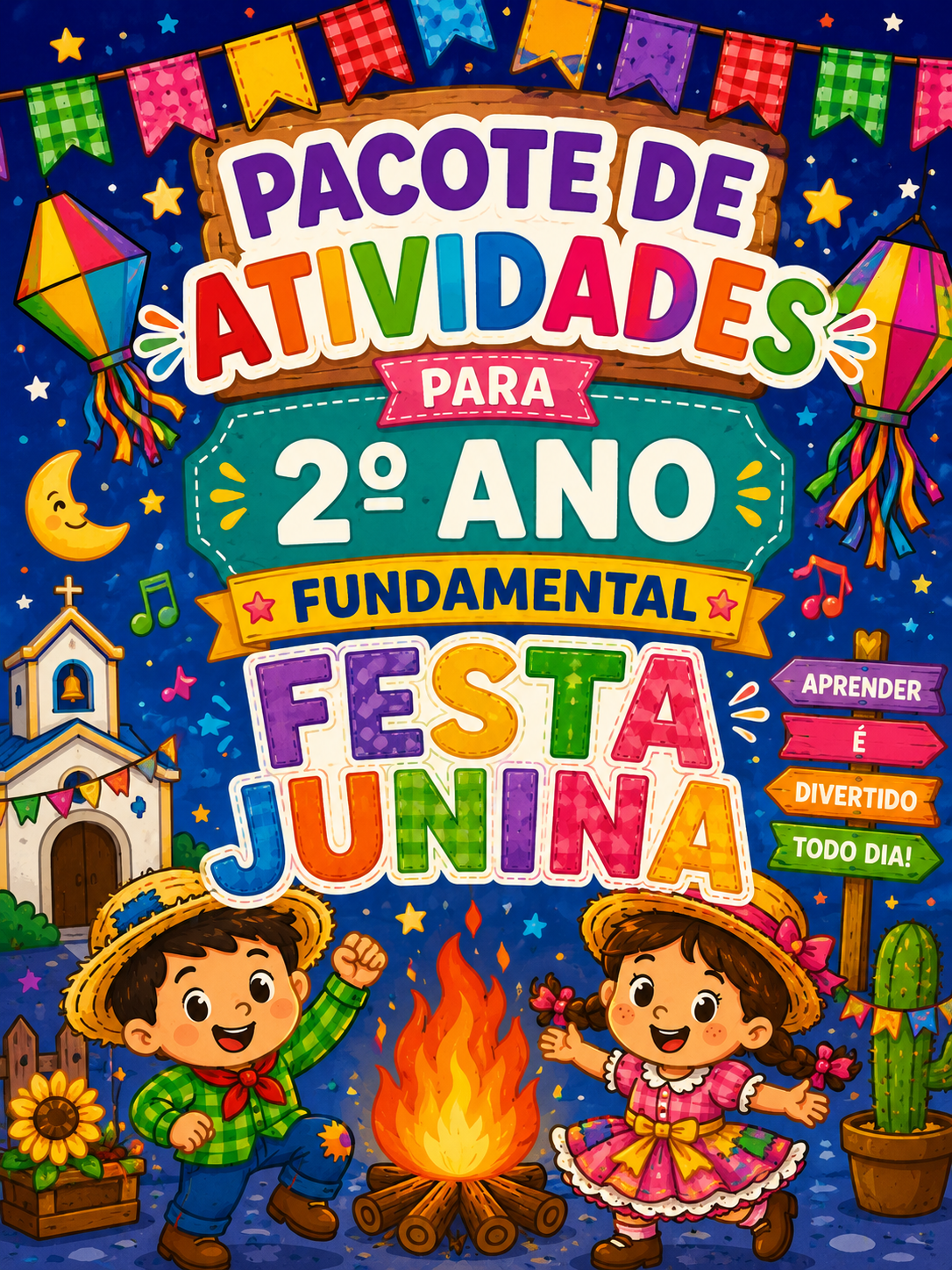 Pacote de atividades 2 º ano fundamental- Festa junina