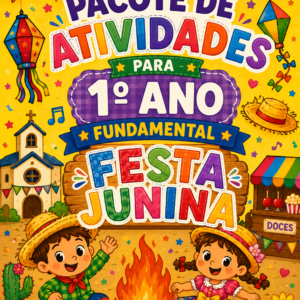 Pacote de atividades para 1 º ano fundamental - Festa junina.